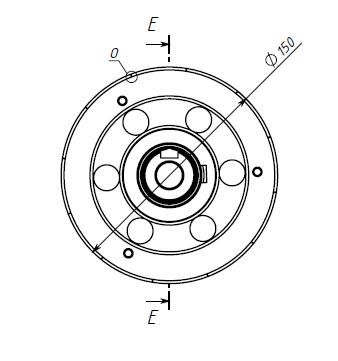 магнит для генератора чертеж