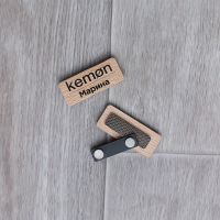 пластиковое магнитное крепление для бейджа