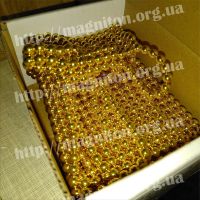 магніт куля, магніт золото, магнит золото